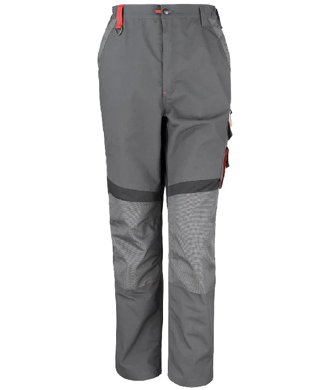 Grey/Black - Work-Guard technical trousers