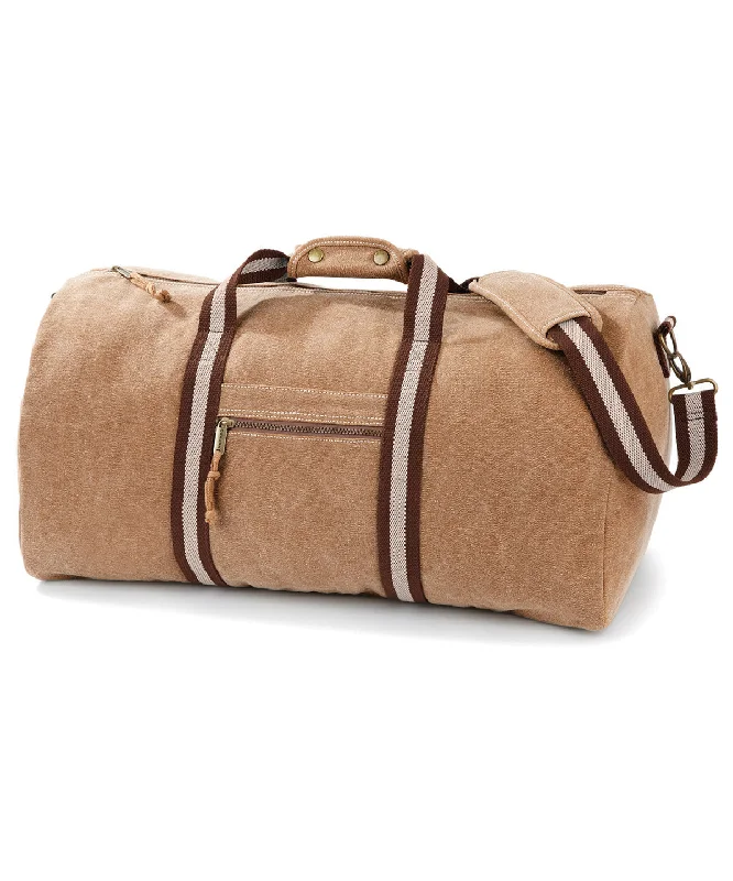 Sahara - Vintage canvas holdall