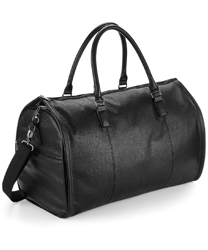 Black - NuHide® garment weekender