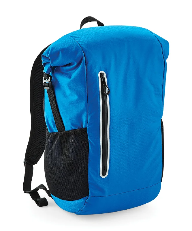 Shock Blue - Ath-tech roll-top backpack