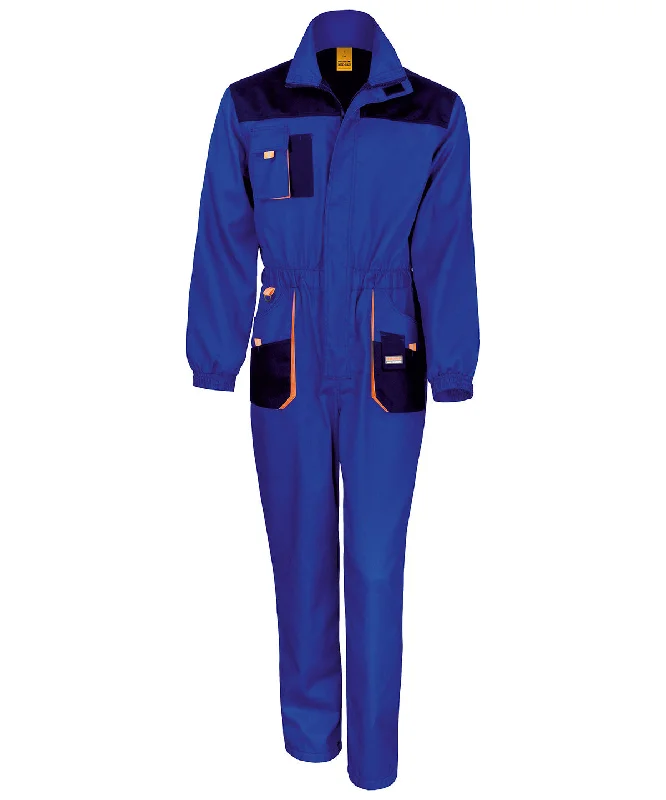 Royal/Navy/Orange - Work-Guard lite coverall