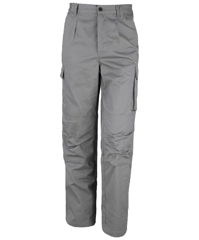 Grey - Work-Guard action trousers