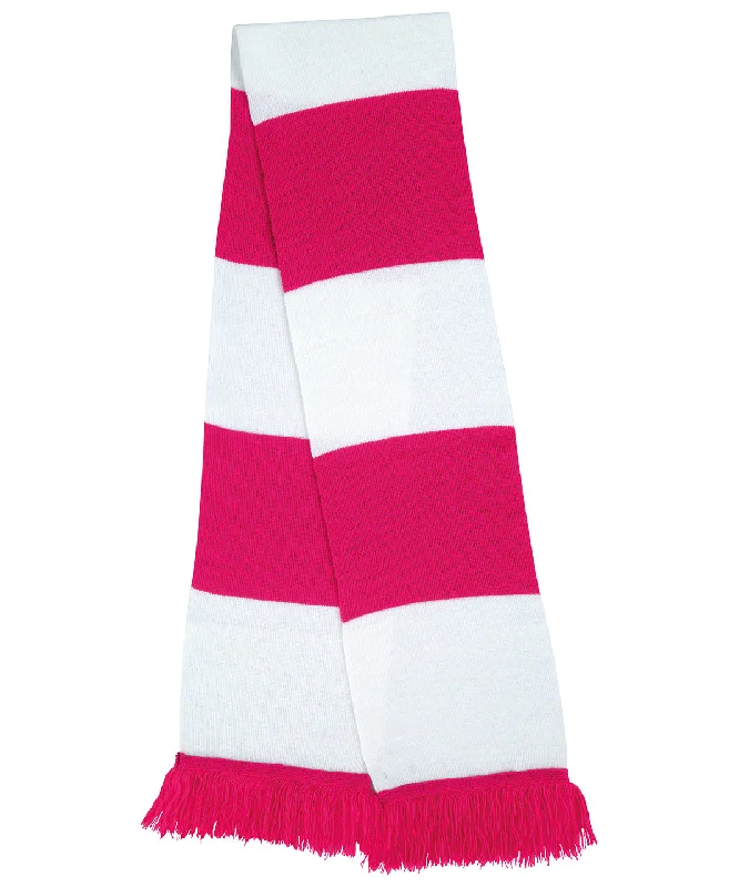 Fuchsia/White - Team scarf