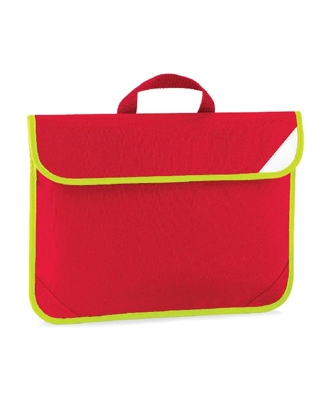 Classic red - Enhanced-viz book bag