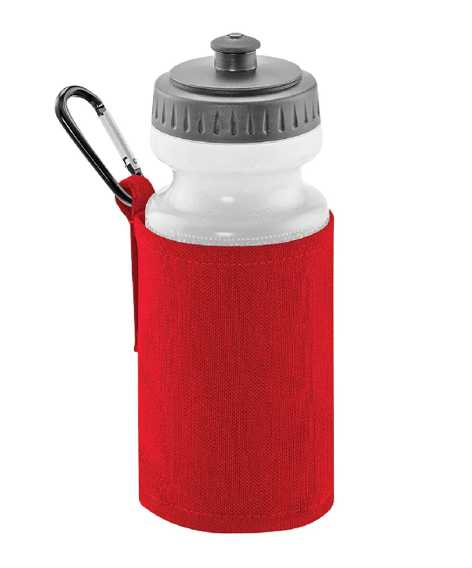 Classic Red - Water bottle and holder