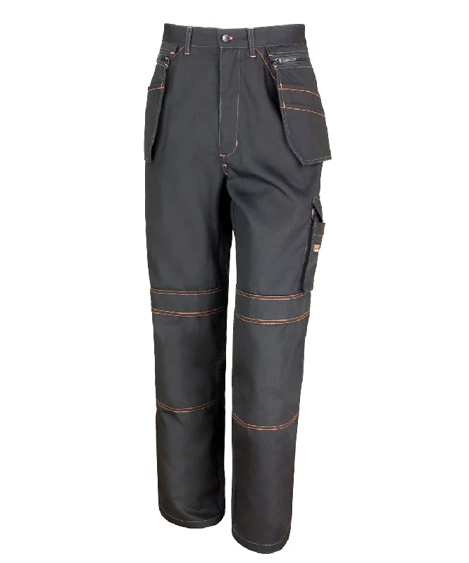 Black - Work-Guard lite x-over holster trousers