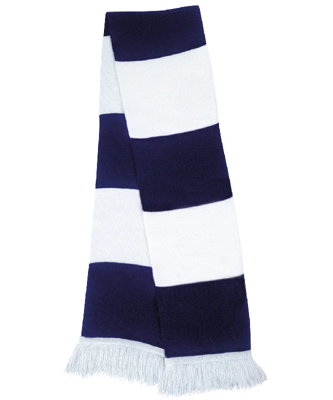 White/Navy - Team scarf