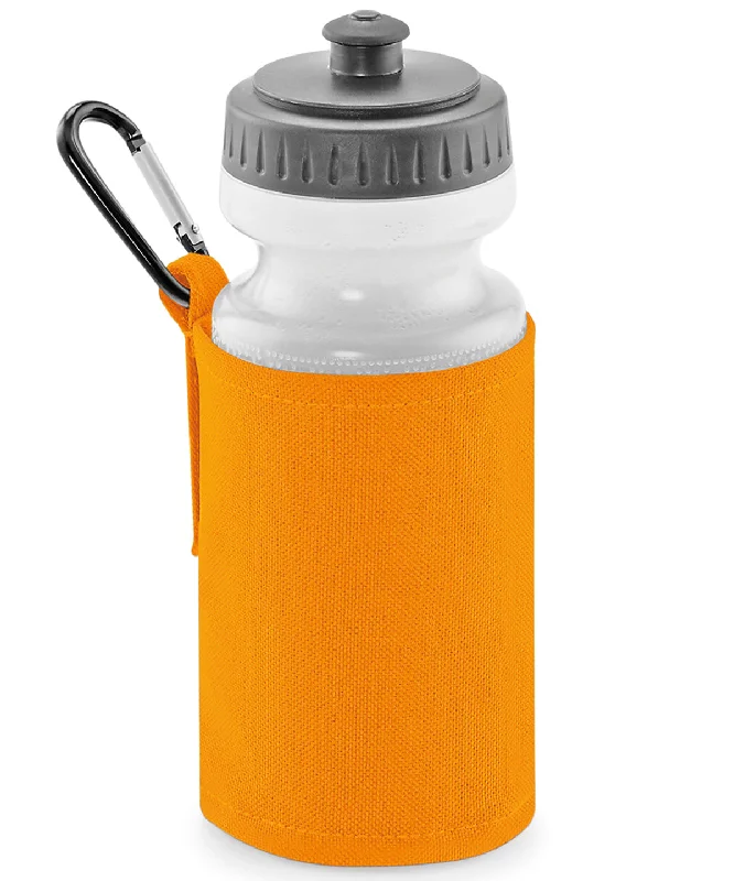 Orange - Water bottle and holder