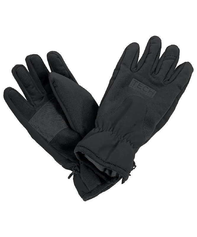 Black/Black - Tech performance softshell glove