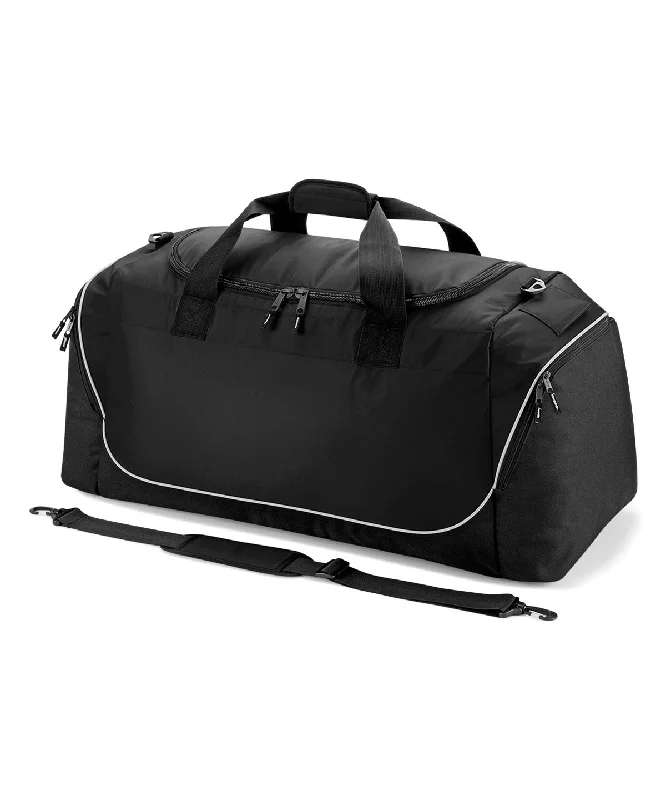 Black/Light Grey - Teamwear jumbo kit bag