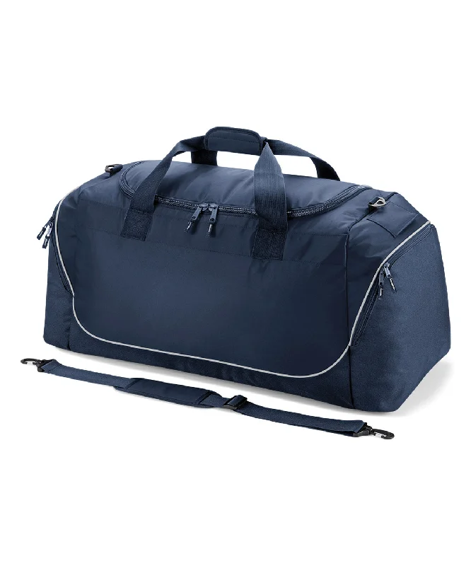 French Navy/Light Grey - Teamwear jumbo kit bag