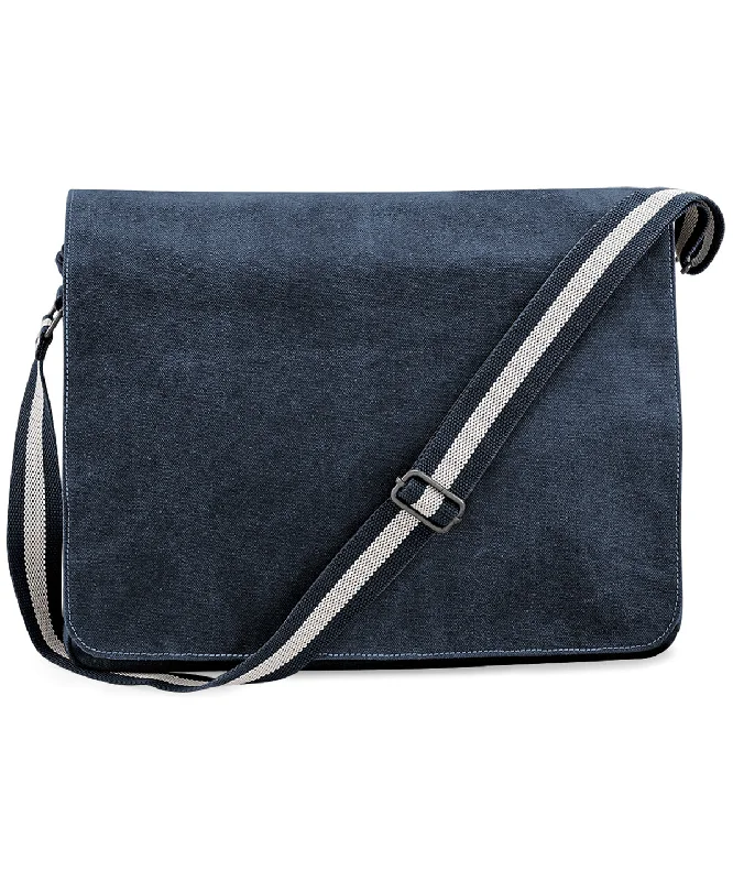 Vintage Oxford Navy - Vintage canvas despatch bag