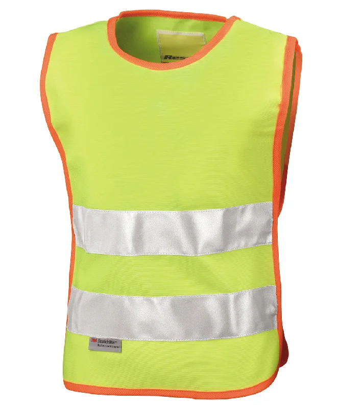 Fluorescent Yellow - Junior hi-viz tabard