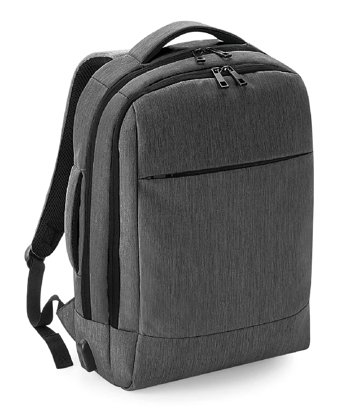 Granite Marl - Q-Tech charge convertible backpack