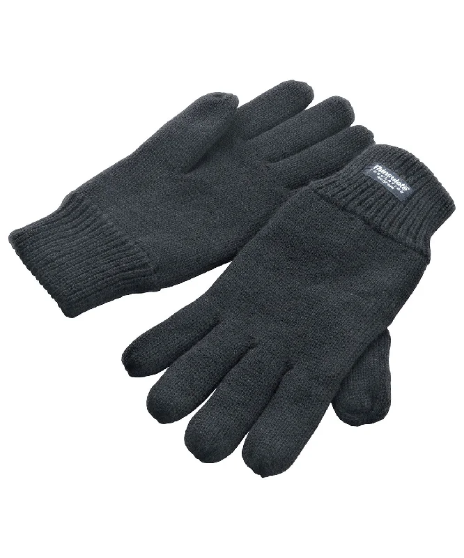 Charcoal - Classic fully-lined Thinsulate™ gloves