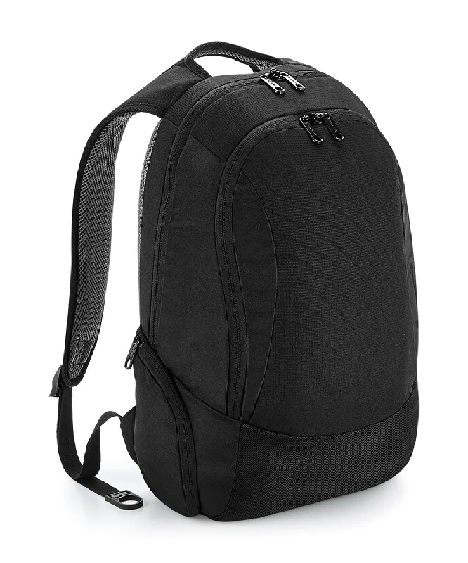 Black - Vessel™ slimline laptop backpack