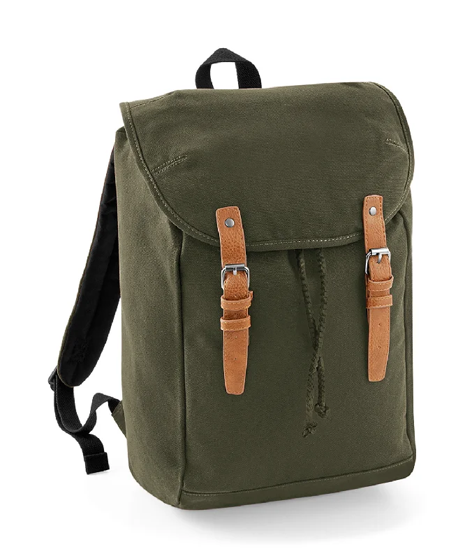 Military Green - Vintage rucksack