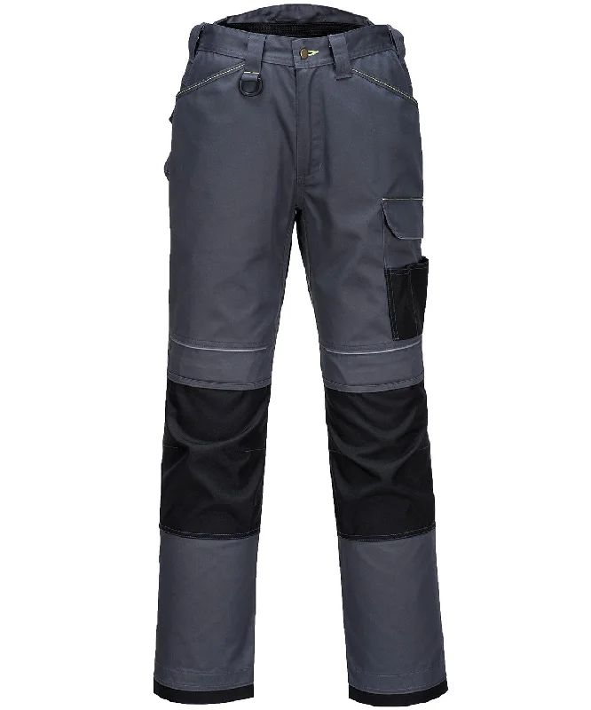 Zoom Grey/Black - PW3 work trousers (T601) regular fit