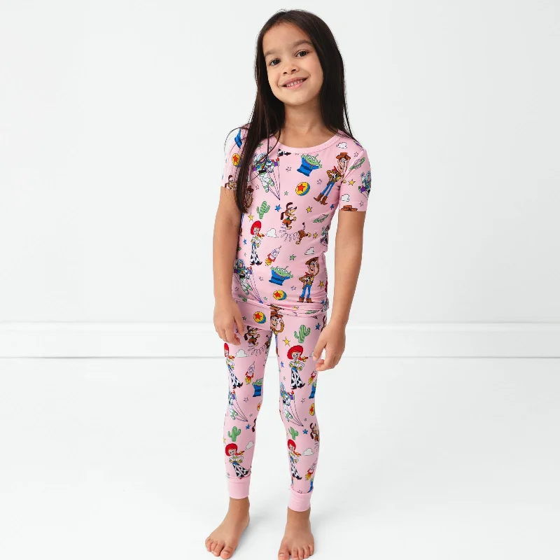 Disney & Pixar Toy Story Stars Two-Piece Short Sleeve Pajama Set