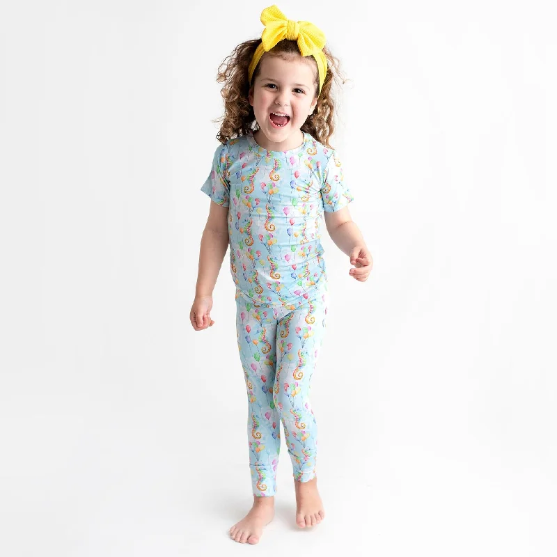 Nothing To Sea Here Two-Piece Pajama Set