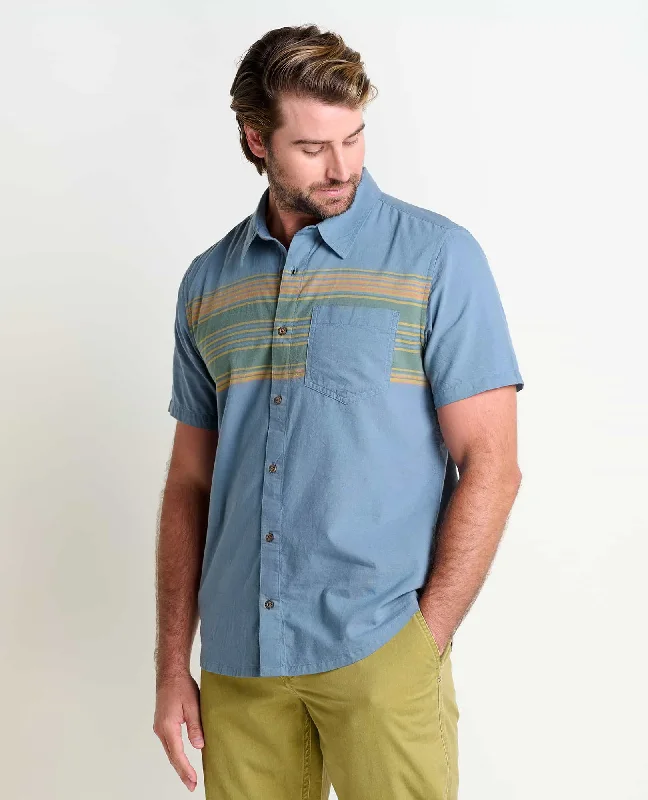 Blended Fabric Short Sleeve TopsAirscape Short Sleeve Shirt