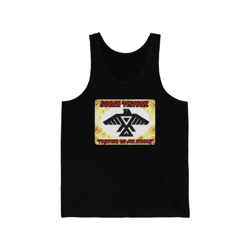 Unisex Sober Visionz TankReflective tee