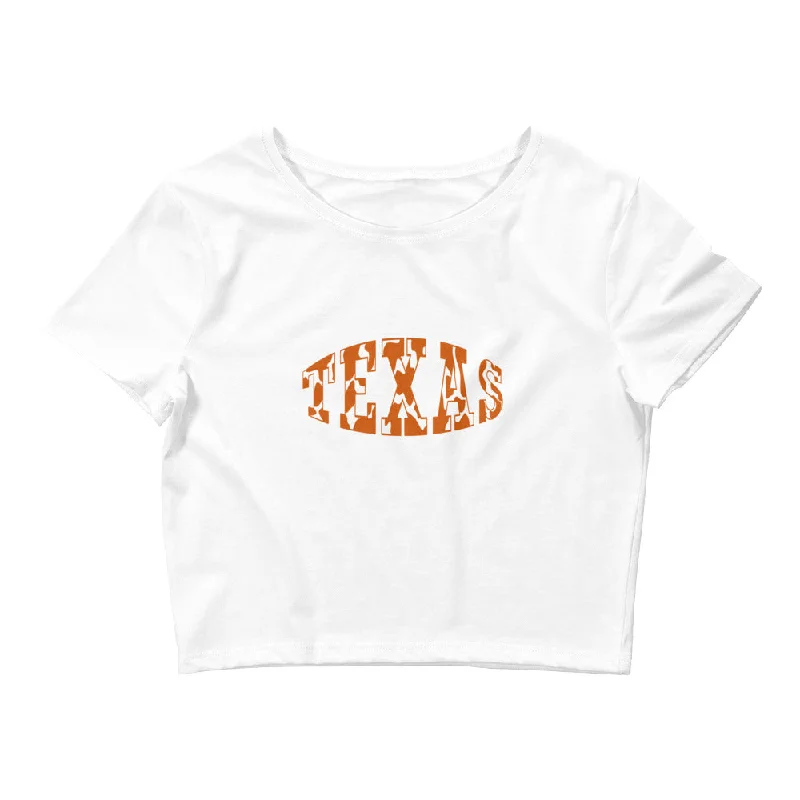 CroptopsmartTexas Crop Tee