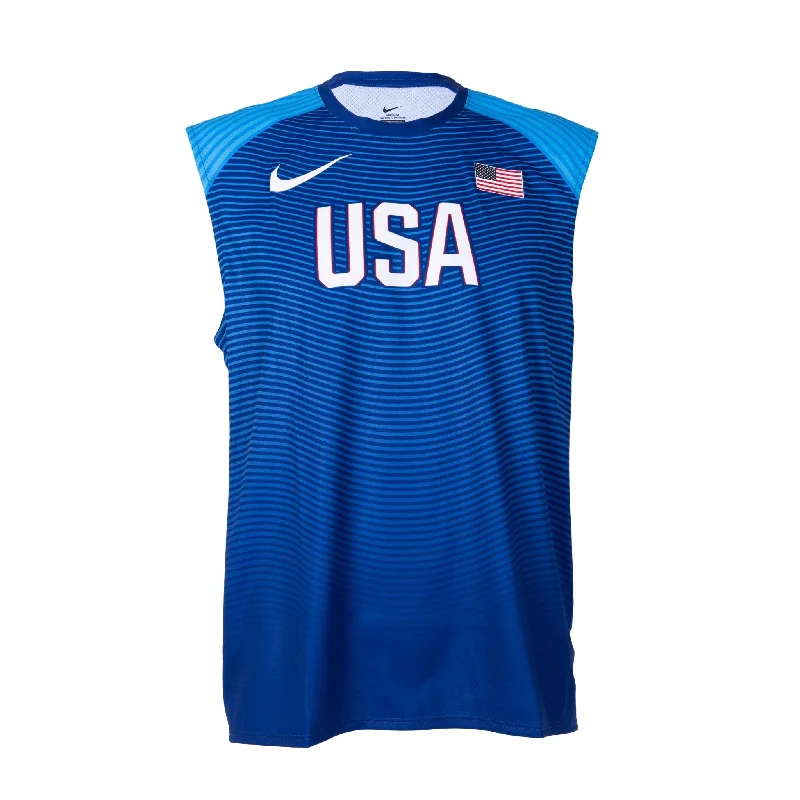 Nike USA Men's Official Rio Team Throw TankGym tee