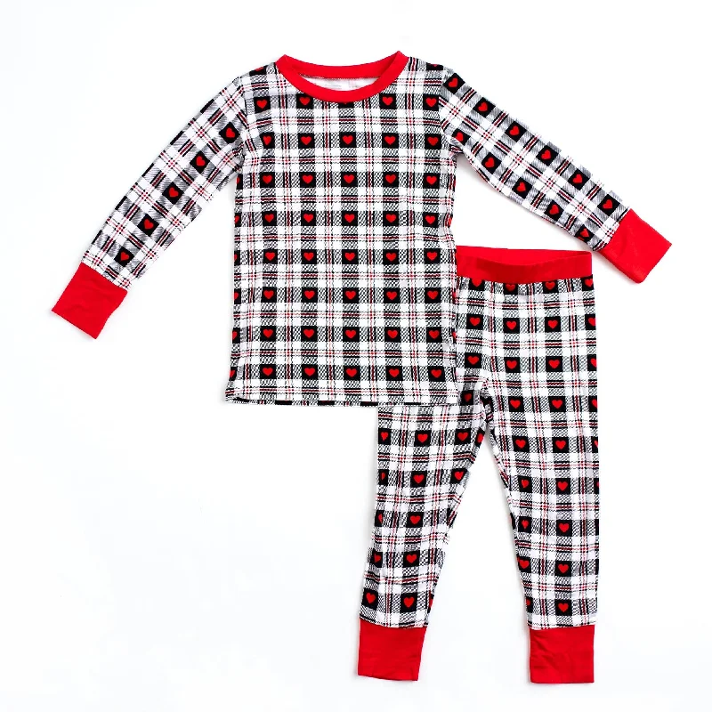 Plaid About You Two-Piece Pajama Set