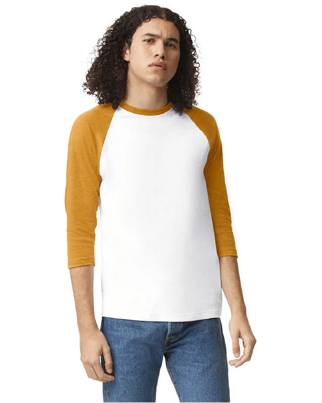 American Apparel 2003CVC Unisex CVC Raglan T-ShirtHiking Shirts