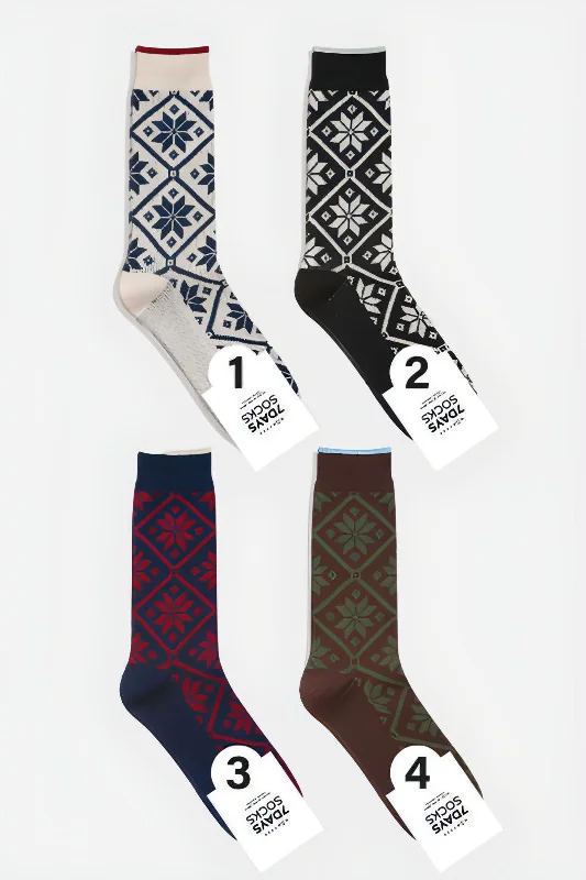 CrewnecksmartMen's Snow Crew Socks