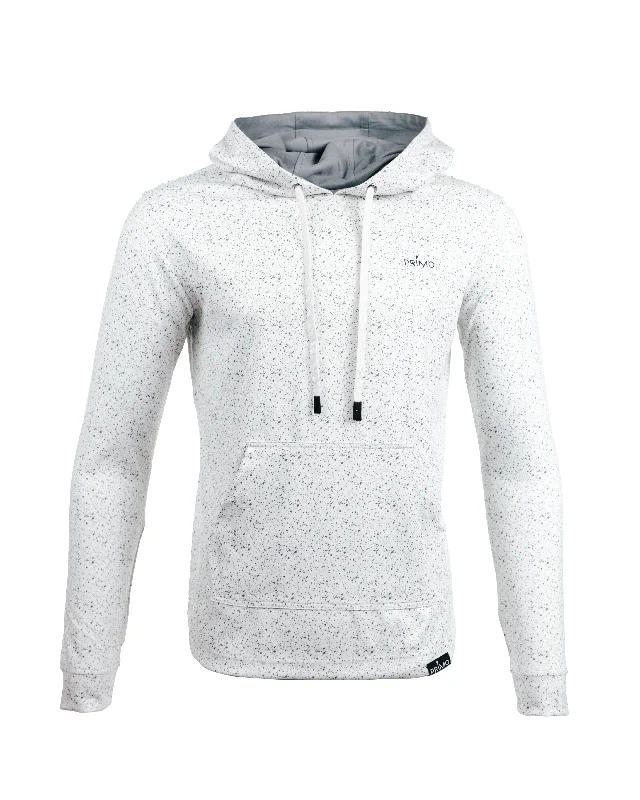 Speckled White Golf Hoodie