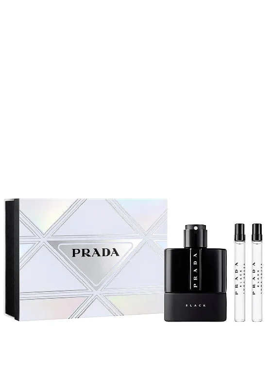 Prada Black Luna Rossa For Him EDP Gift Set, 100ml