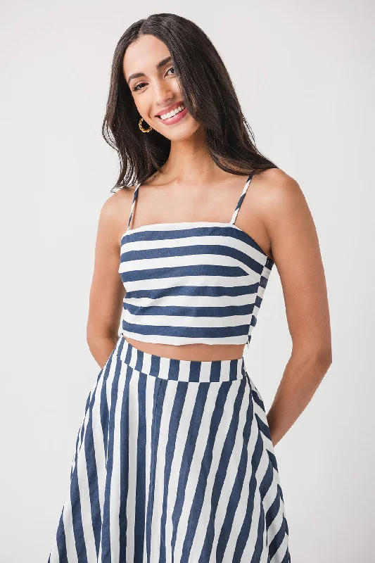 CroptopcollectorBy Together Striped Cropped Tank