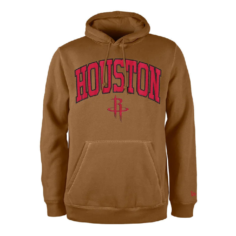 Men's Houston Rockets New Era Apparel Pullover Hoodie