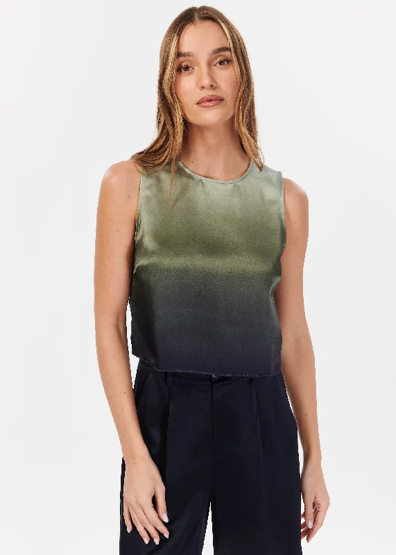 CroptopuniqueRomilly Cropped Top Caspian Ombre