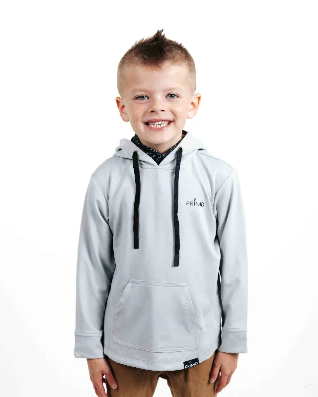 Primo Youth Hoodie - Light Gray