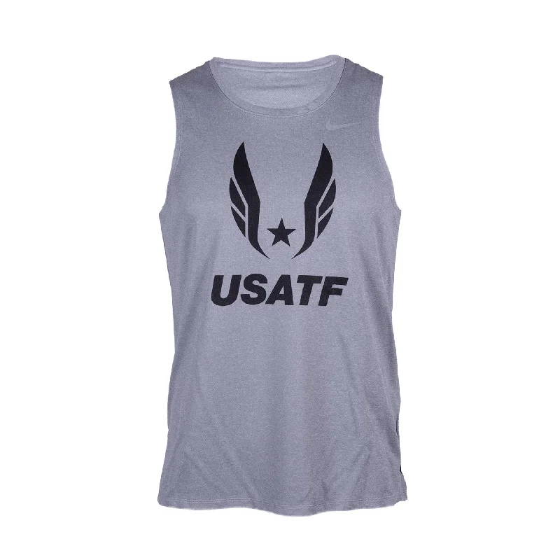 Nike USATF Men's DRI-FIT Miler TankRunning tee