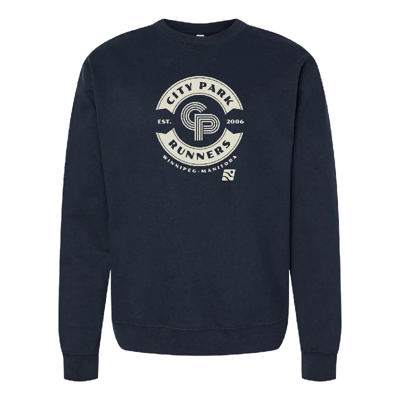 CrewneckwovenCity Park Runners New CP Logo Crewneck