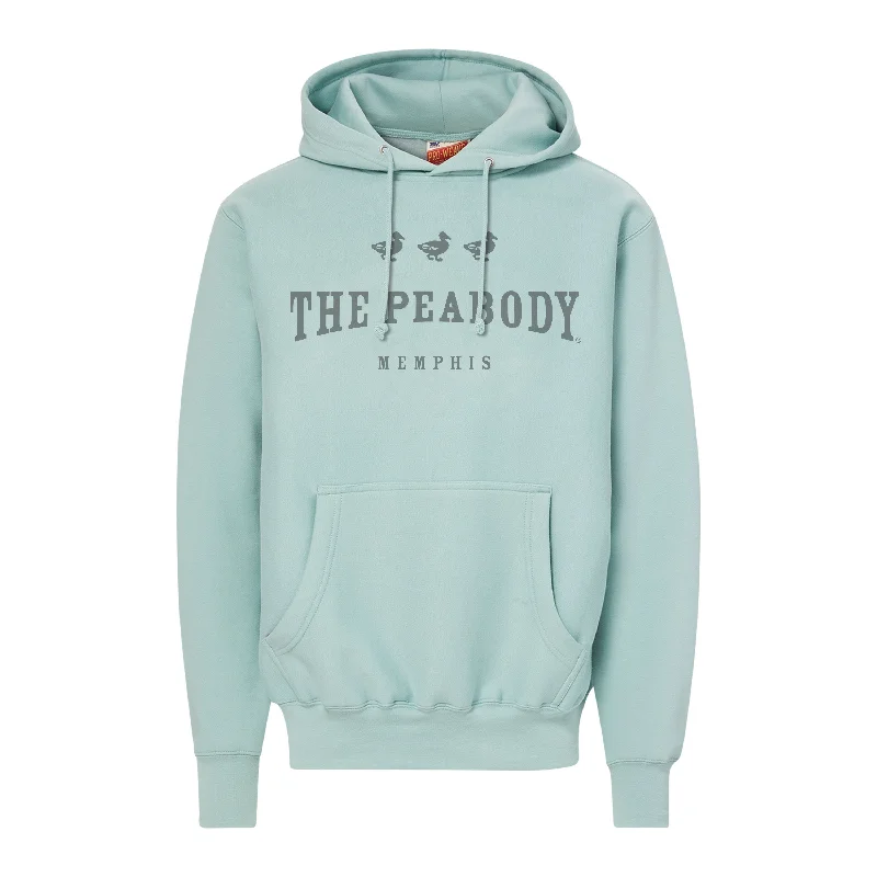 The Peabody Pro-Weave Hoodie-Greenstone