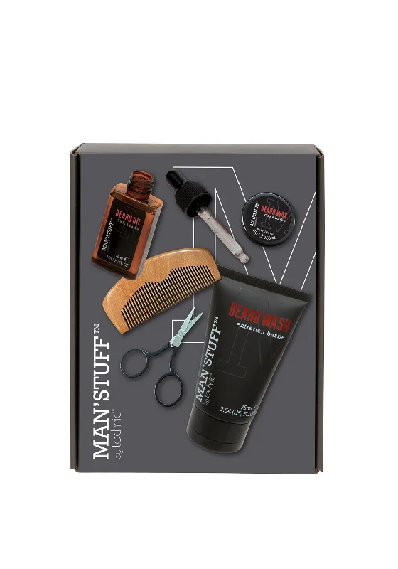 The Beauty Studio Man Stuff Tidy Whiskers Gift Set