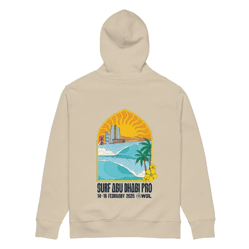 2025 Surf Abu Dhabi Pro Organic Cotton Hoodie