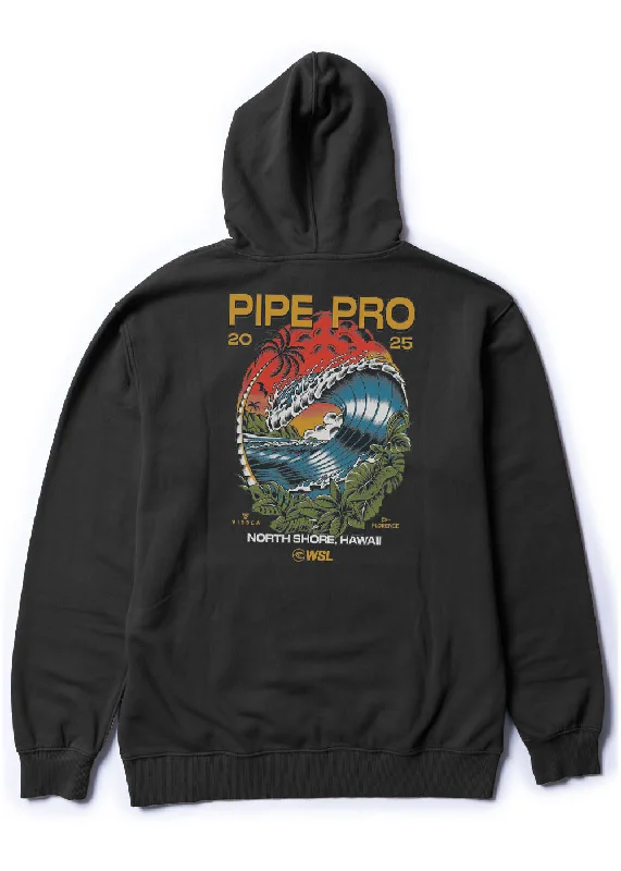 2025 Pipe Pro Long Hoodie (Black)