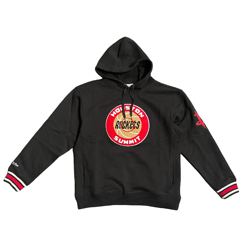 Men's Houston Rockets Mitchell & Ness City Edition Chain Stitch Hoodie