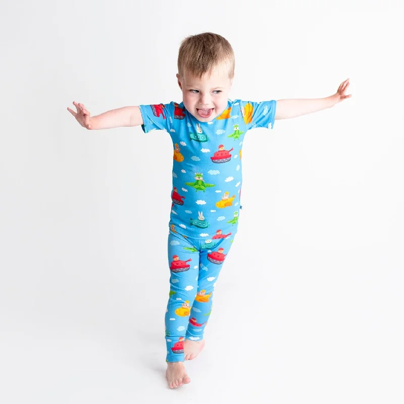 Ready Jet Go Two-Piece Pajama Set