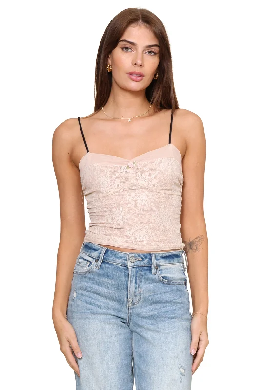 CroptopcryptoKrissy Lace Crop Top