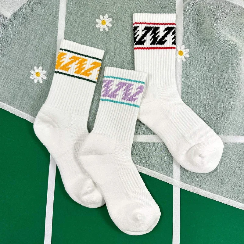 CrewneckgadgetWomen's Electric Slide Crew Socks