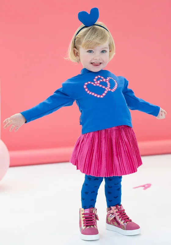 Agatha Ruiz De La Prada 3 Piece Set, Blue and Pink