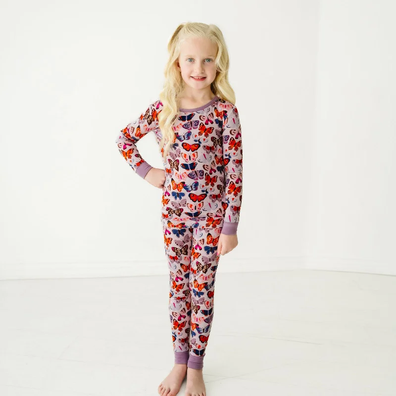 Butterfly Kisses Two-Piece Pajama Set