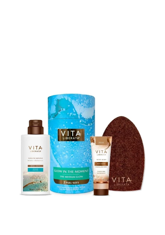 Vita Liberata Glow in the Moment Tan Gift Set, The Medium Glow